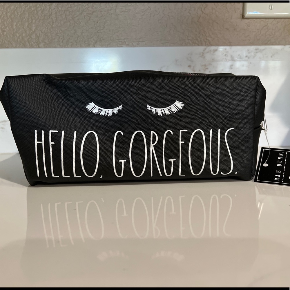 Rae Dunn Hello Gorgeous Cosmetic Bag